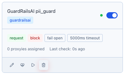 Provider Card with Health Check